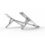 Suport laptop Serioux, SRXNCPU6L, material aluminiu, dimensiune deschisă: 197x245x4mm,dimensiune pliată: 60 x 245 x 4mm, grosime